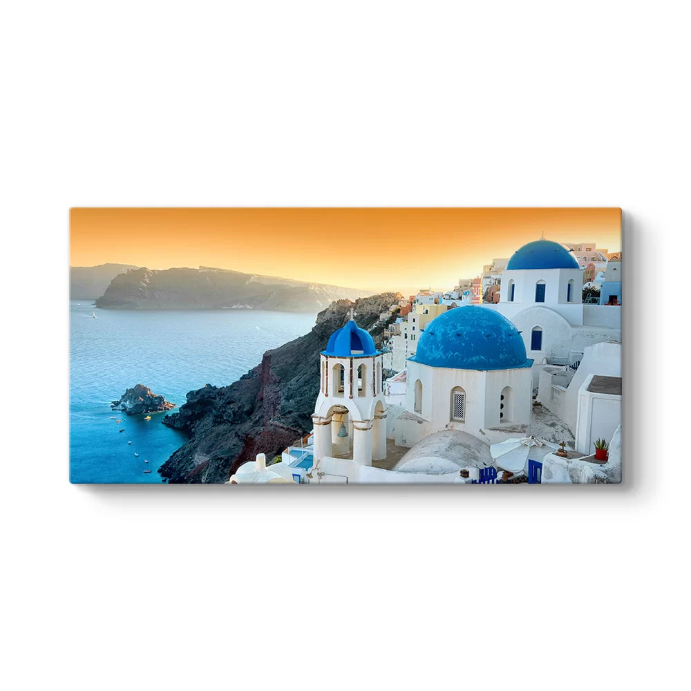 Santorini Ada Tablosu - Model 5